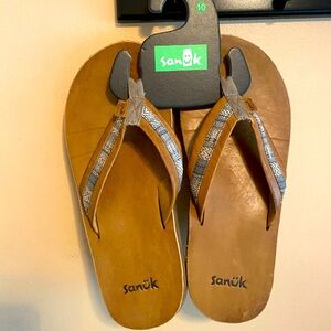 Sanuk Hullsome Leather Sandals